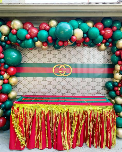 gucci home decor instagram|gucci inspired party decorations.